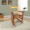 Children's rocking oak chair- Indoor or Outdoor -Suitable for kids-Durable