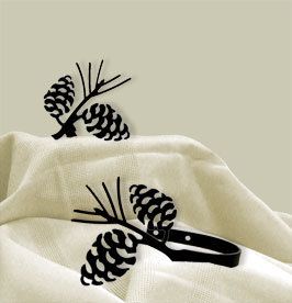 Pinecone - Curtain Tie Backs