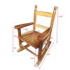 Children's rocking oak chair- Indoor or Outdoor -Suitable for kids-Durable