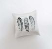 Feathers | Pillow Cover | Owl Drawing | Throw Pillow | Home Decor | Wilderness | Owl | Country Decor | Aesthetic Room Decor | Gift For her