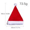 Christmas Decoration Plush Glow Led Santa Hat Christmas Supplies