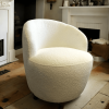 Only Pick Up Swivel Accent Armchair Barrel chair