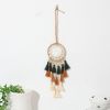 1pc Bohemian Style Tricolor Dream Catcher - Mini Pendant for Car Interior, Wall, and Window Decor - Perfect for Home, Room, and Christmas Easter Decor