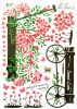 Flowers And Pushcart - Wall Decals Stickers Appliques Home Dcor