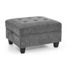 Ottoman for Modular Sectional, Grey(25.5'x31.5'x19')