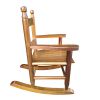 Children's rocking oak chair- Indoor or Outdoor -Suitable for kids-Durable