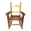 Children's rocking oak chair- Indoor or Outdoor -Suitable for kids-Durable