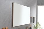 60x 36Inch LED Mirror Bathroom Vanity Mirror with Back Light, Wall Mount Anti-Fog Memory Large Adjustable Vanity Mirror