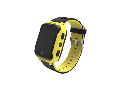 Children's Fashion Casual GPS Satellite Positioning Watch (Color: Yellow)