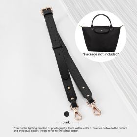 Short Handle Perforated Shoulder Strap (Option: Black-Adjustable 79to108cm)