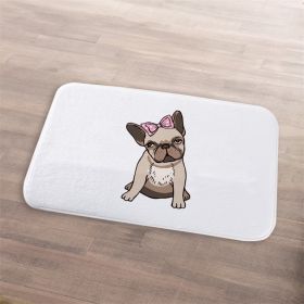 Cartoon Cartoon Puppy Bathroom Non-slip Floor Mat Household (Option: 5style-40x60cm)