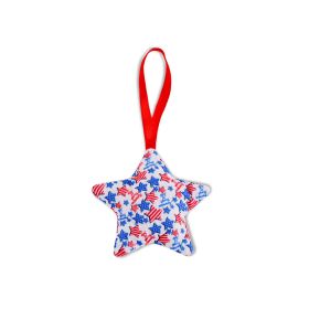 American Independence Day Love Cotton Five-star Modeling Decorations Pendant (Option: Style 2-8x2.5x8CM)