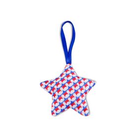 American Independence Day Love Cotton Five-star Modeling Decorations Pendant (Option: Style 4-8x2.5x8CM)