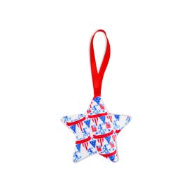 American Independence Day Love Cotton Five-star Modeling Decorations Pendant (Option: Style 1-8x2.5x8CM)