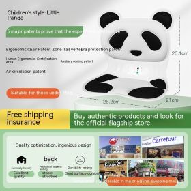 Waist Support Seat Cushions Office Sitting For A Long Time Not Tired Artifact Dormitory Back Cushion Chair Cushion Seat Cushion (Option: Children's Little Panda)