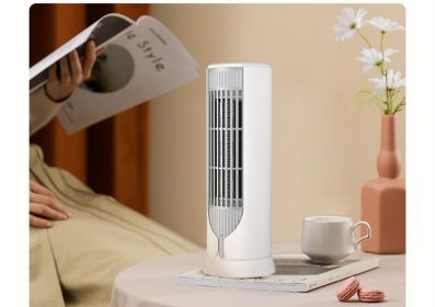 Portable Heater Double Fan Mute (Option: White-EU)