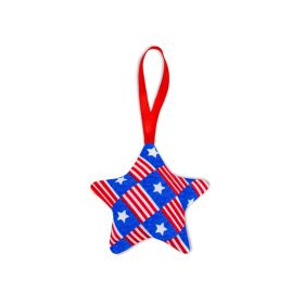 American Independence Day Love Cotton Five-star Modeling Decorations Pendant (Option: Style 3-8x2.5x8CM)