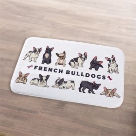 Cartoon Cartoon Puppy Bathroom Non-slip Floor Mat Household (Option: 1style-40x60cm)