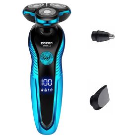 Multifunctional Intelligent Digital Display 3D Electric Shaver (Option: 3015 Standard Edition-USB)