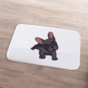 Cartoon Cartoon Puppy Bathroom Non-slip Floor Mat Household (Option: 3style-40x60cm)