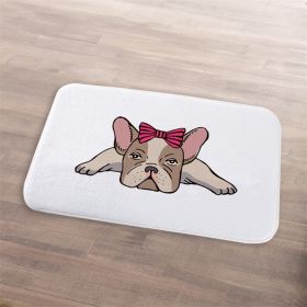 Cartoon Cartoon Puppy Bathroom Non-slip Floor Mat Household (Option: 6style-40x60cm)