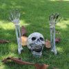 Halloween Decor Realistic Skull Hand Bone Skull Props Skull Ornaments