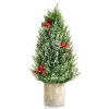 Christmas Festive Household Deco Mini Tabletop Christmas Tree