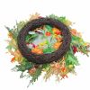 Artificial Fall Wreath Lifelike Decorative Wreaths