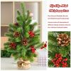 Christmas Festive Household Deco Mini Tabletop Christmas Tree