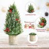 Christmas Festive Household Deco Mini Tabletop Christmas Tree