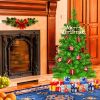 2 Feet/3 Feet Holiday Season Decor Artificial PVC Christmas Tree