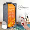 Sojourner Portable Sauna for Home - Steam Sauna Tent, Personal Sauna - Sauna Heater, Tent, Chair, Remote Included for Home Sauna - Enjoy Your Own Pers