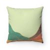 Tranquil Mountain Square Pillow - 4 Sizes