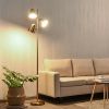 64" 3-Light LED Floor Lamp Reading Light for Living Room Bedroom