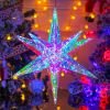 1pc Explosion Star Festival Lights Outdoor Decorative Lights Festival Party Decorative Lights Courtyard Festival Decorative Lights Colorful Lights Coo