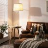 Simple Design Nightstand Lighting With Wireless Side Table Charger