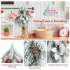 Christmas Festive Household Deco Mini Tabletop Christmas Tree