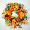 Artificial Fall Wreath Lifelike Decorative Wreaths