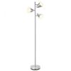 64" 3-Light LED Floor Lamp Reading Light for Living Room Bedroom