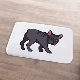 Cartoon Cartoon Puppy Bathroom Non-slip Floor Mat Household (Option: 14style-40x60cm)